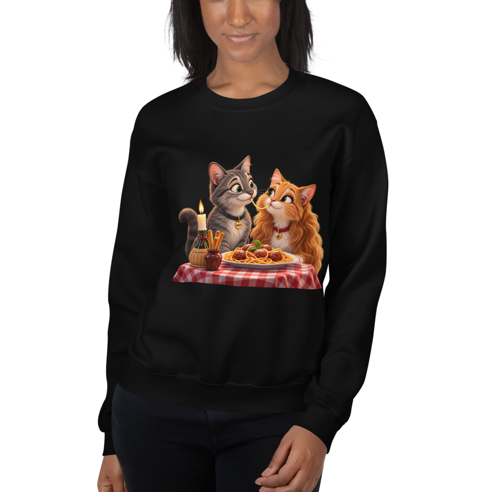 Lady and the Tramp Sweatshirt · Unisex / Black / S
