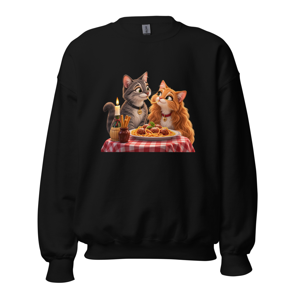 Lady and the Tramp Sweatshirt · Unisex / Black / S