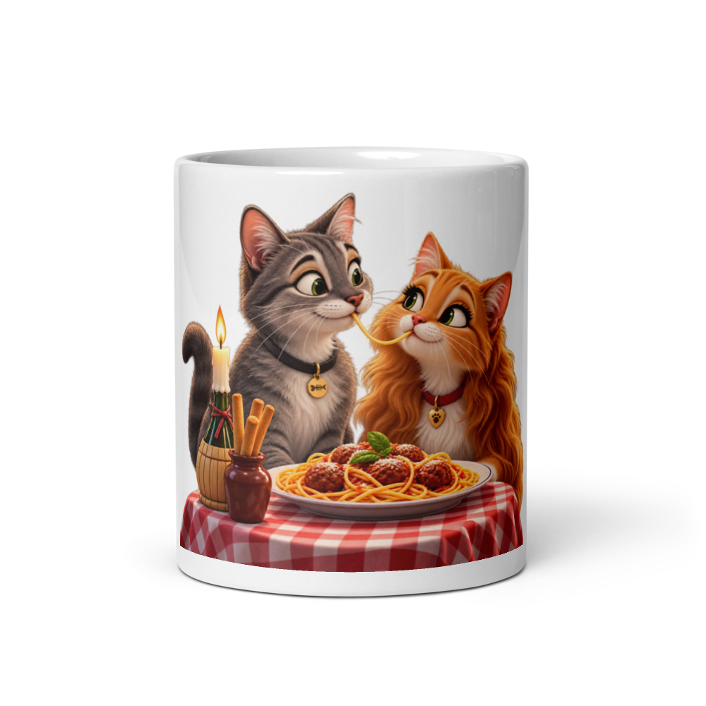 Lady and the Tramp Mug · White / 11 oz