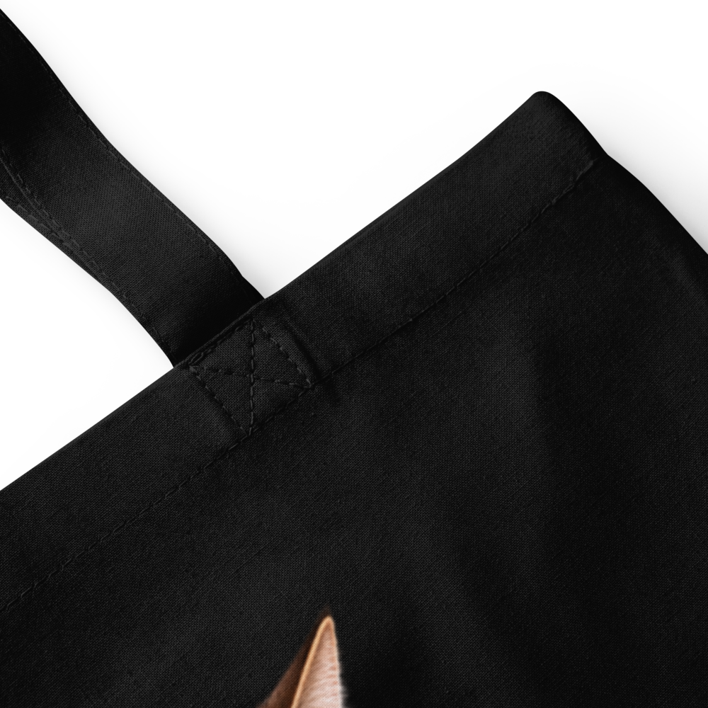 Engineer Cat Tote Bag · Black / One size