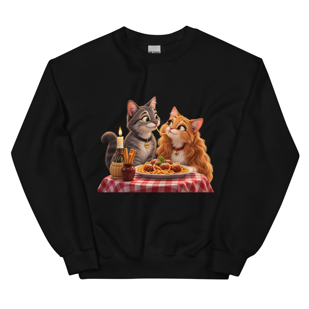 Lady and the Tramp Sweatshirt · Unisex / Black / S