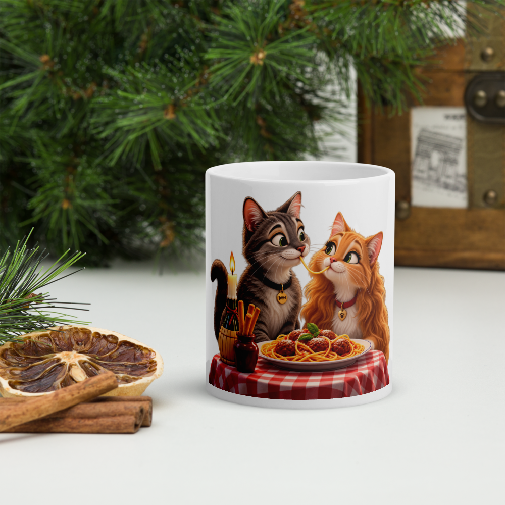 Lady and the Tramp Mug · White / 11 oz